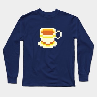 I love Pixel Coffee Long Sleeve T-Shirt